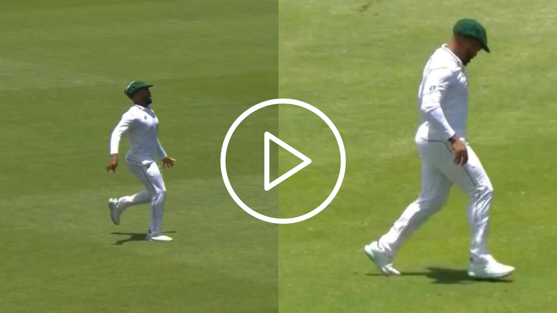 [Watch] Temba Bavuma Gets Injured Badly While Stopping A Virat Kohli Drive